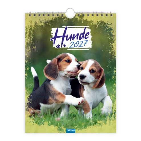 Notizkalender Hunde 2027