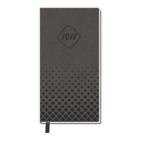 Taschenterminer Soft Touch Anthrazit 2027
