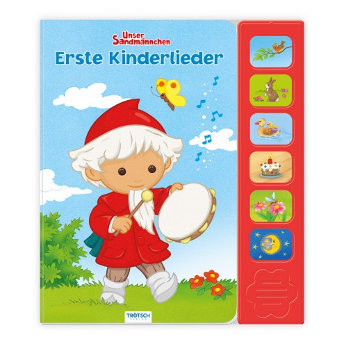 UNSER SANDMÄNNCHEN Soundbuch "Erste Kinderlieder"