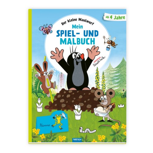 Der kleine Maulwurf Spiel-und Malbuch