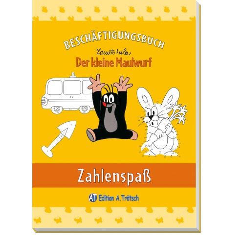 Maulwurf-Beschäftigung Zahlenspaß
