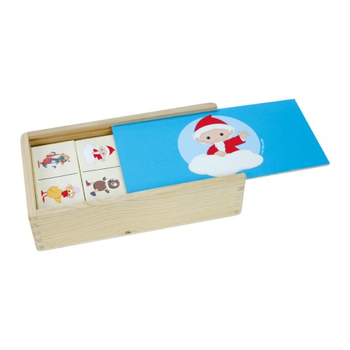 UNSER SANDMÄNNCHEN Holz-Domino