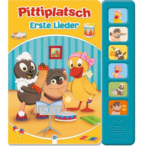 UNSER SANDMÄNNCHEN Soundbuch Pittiplatsch "Meine ersten Lieder"