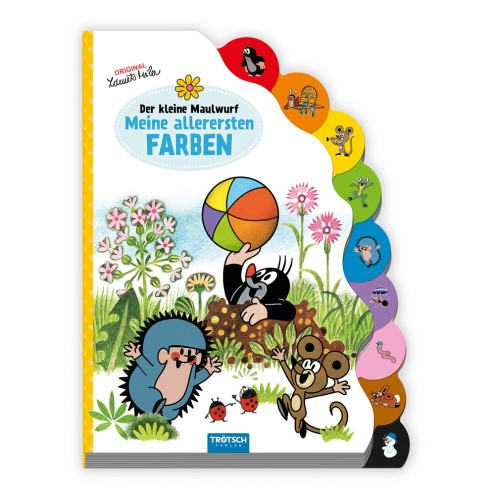 DER KLEINE MAULWURF Registerbuch "Farben"