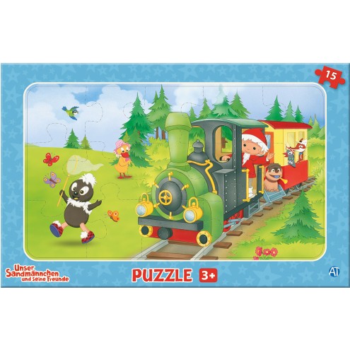 UNSER SANDMÄNNCHEN Rahmenpuzzle "Sandmännchen und Freunde"