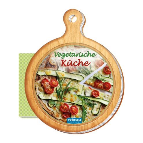 Rezeptbuch Brettchen "Vegetarische Küche"