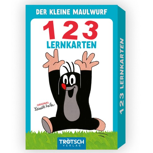 DER KLEINE MAULWURF Lernkarten 123