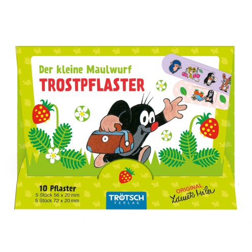 DER KLEINE MAULWURF Trostpflaster Maulwurf grün