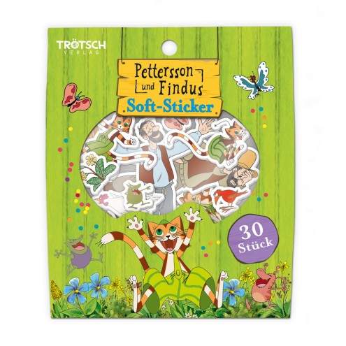 Pettersson und Findus Soft-Sticker