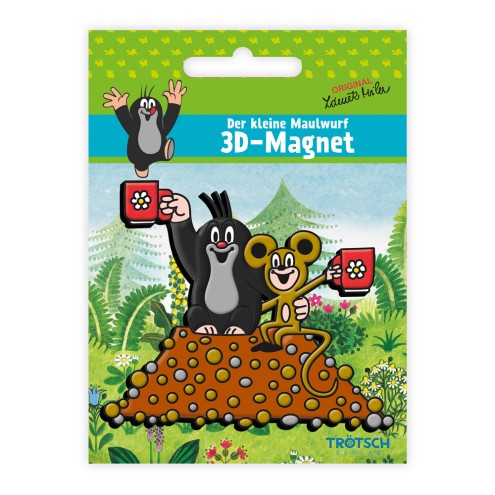 Der kleine Maulwurf 3D-Magnet Teestunde