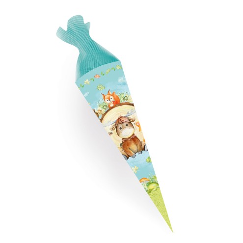 Schultüte Waldfreunde 35 cm